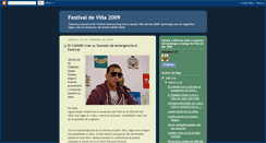 Desktop Screenshot of festivaldevina2009.blogspot.com