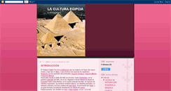 Desktop Screenshot of culturaegipcia11.blogspot.com