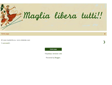 Tablet Screenshot of maglialiberatutti.blogspot.com