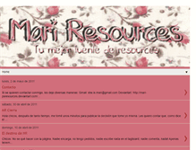 Tablet Screenshot of mari-resources.blogspot.com