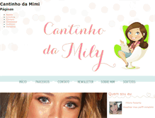 Tablet Screenshot of cantinho-da-mimi1.blogspot.com