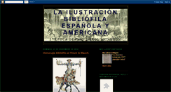 Desktop Screenshot of ilustracionbibliofila.blogspot.com