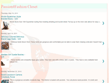 Tablet Screenshot of passionforfashioncloset.blogspot.com