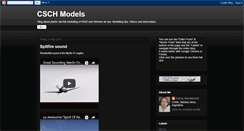 Desktop Screenshot of cschmodels.blogspot.com