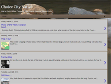 Tablet Screenshot of choicecitynative.blogspot.com