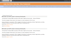 Desktop Screenshot of indiansharepick.blogspot.com