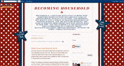 Desktop Screenshot of becominghousehold6.blogspot.com
