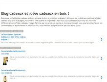 Tablet Screenshot of cadeaux-en-bois.blogspot.com