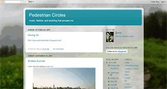 Desktop Screenshot of pedestriancircles.blogspot.com