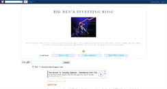 Desktop Screenshot of invest4today.blogspot.com