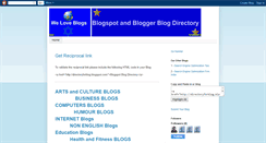 Desktop Screenshot of directoryforblog.blogspot.com