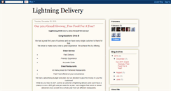 Desktop Screenshot of lightning-delivery.blogspot.com