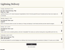 Tablet Screenshot of lightning-delivery.blogspot.com