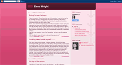 Desktop Screenshot of elenawright.blogspot.com