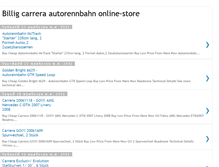 Tablet Screenshot of carreraautorennbahn.blogspot.com