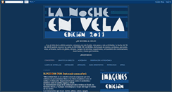 Desktop Screenshot of lanochenvela.blogspot.com