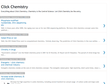 Tablet Screenshot of clickchemistry.blogspot.com