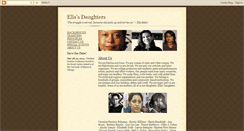 Desktop Screenshot of ellasdaughters.blogspot.com