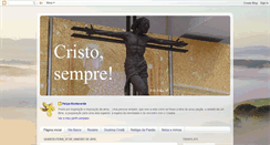 Desktop Screenshot of cristo-sempre.blogspot.com
