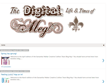 Tablet Screenshot of digimegsworld.blogspot.com