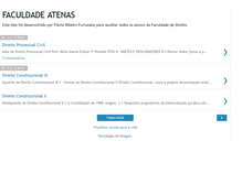 Tablet Screenshot of faculdadeatenas.blogspot.com