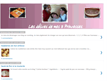 Tablet Screenshot of lesdelicesdemes3princesses.blogspot.com