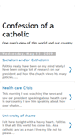 Mobile Screenshot of confessionofacatholic.blogspot.com