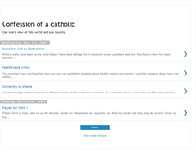 Tablet Screenshot of confessionofacatholic.blogspot.com