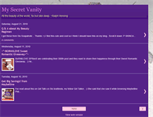 Tablet Screenshot of mysecretvanity.blogspot.com