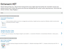 Tablet Screenshot of octianaeni.blogspot.com