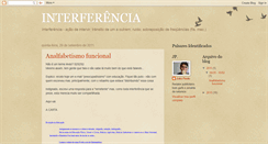 Desktop Screenshot of pontodeinterferencia.blogspot.com