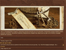 Tablet Screenshot of berryfamilytree.blogspot.com