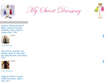 Tablet Screenshot of mysweetdressing.blogspot.com