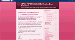 Desktop Screenshot of killtest-vcp-310.blogspot.com