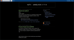 Desktop Screenshot of iuti-analisis.blogspot.com