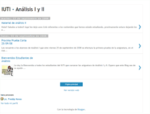 Tablet Screenshot of iuti-analisis.blogspot.com