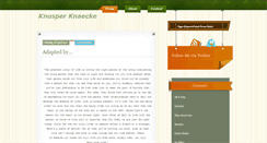 Desktop Screenshot of knusperknaecke.blogspot.com