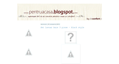 Desktop Screenshot of pentruacasa.blogspot.com