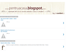 Tablet Screenshot of pentruacasa.blogspot.com