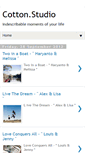 Mobile Screenshot of cotton-studio.blogspot.com