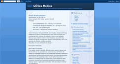 Desktop Screenshot of clinicamedicarquivo.blogspot.com