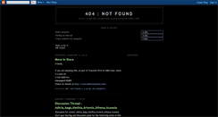 Desktop Screenshot of 404notfound2010.blogspot.com