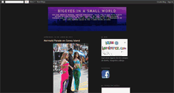 Desktop Screenshot of bigeyesinasmallworld.blogspot.com