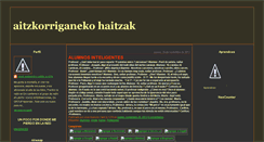 Desktop Screenshot of aitzkorriganeko.blogspot.com