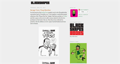 Desktop Screenshot of blackshapescomic.blogspot.com