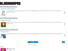 Tablet Screenshot of blackshapescomic.blogspot.com