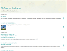 Tablet Screenshot of cuervoilustrado.blogspot.com