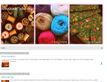 Tablet Screenshot of homemadesaturdays.blogspot.com