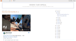 Desktop Screenshot of dodocanspell.blogspot.com