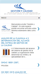 Mobile Screenshot of gestion-y-calidad.blogspot.com
